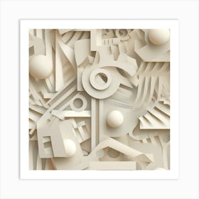 Abstract Pattern Art Print