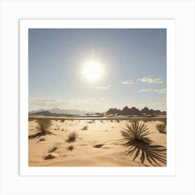 Desert Stock Videos & Royalty-Free Footage Art Print