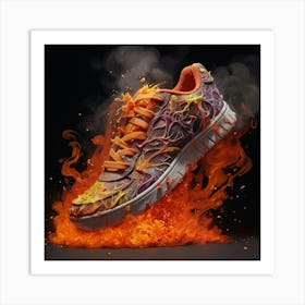 Nike Free Run Art Print