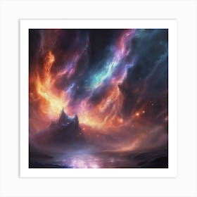 Nebula Art Print