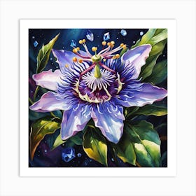 Passion Flower Art Print