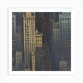 Cityscape Art Print