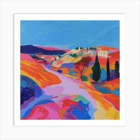 Abstract Travel Collection Italy 8 Art Print