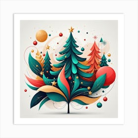 Christmas Tree Art Print