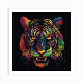 Tiger Head 1 Poster