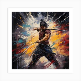 Samurai 3 Art Print