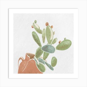 Prickly pear Art Print