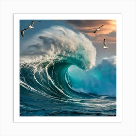 Big Wave Art Print