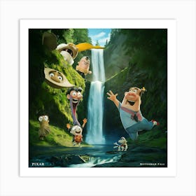 Adventures Of Pooh And Friends Art Print