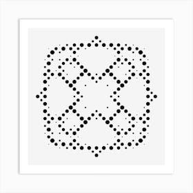 Dot Mandala 07 Art Print