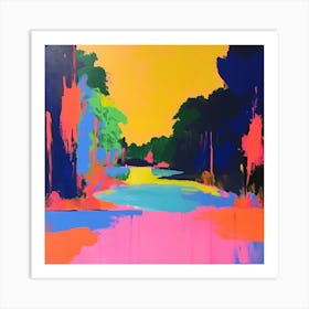 Abstract Park Collection Hyde Park London 5 Art Print