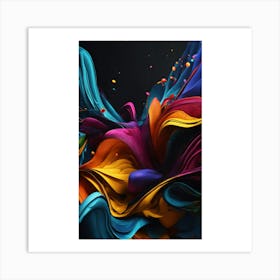 Abstract Painting 54 Art Print