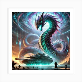 Serpentis Celestial Bind Art Print