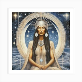 Star Goddess Art Print