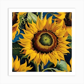 Sunflowers 1 Art Print