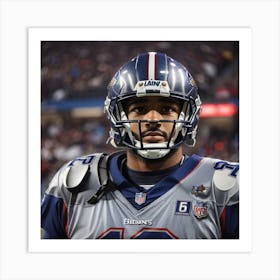 Patriots Player Art Print