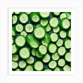 Cucumbers 23 Art Print