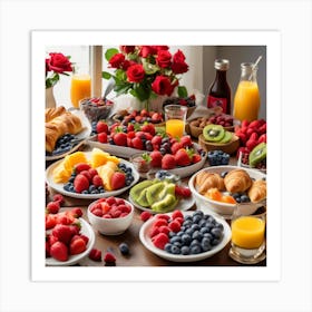 Fruit For Breakfast  Art Print