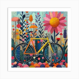 Flower Garden Art Print