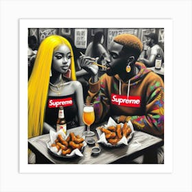 Supreme Wings 1 Art Print