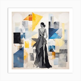 Fashionista 3 Art Print