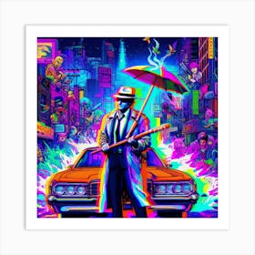 Fear and loathing Art Print