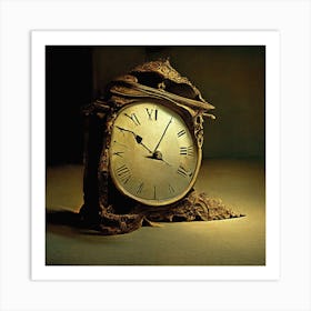 Clock 1 Art Print