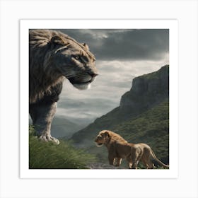 Lion King Art Print