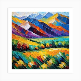 Landscape Painting 168 Art Print