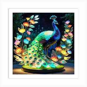 Peacock 1 Art Print