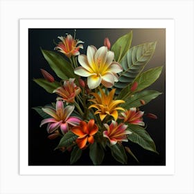 Lily Painting Art Print