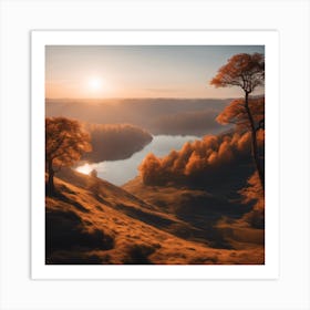 Autumnal Light Art Print