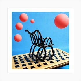 Chess Game 3 Art Print