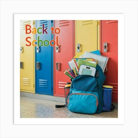 Back To School 1 Art Print