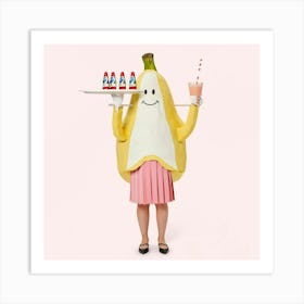 Banana Costume 1 Art Print