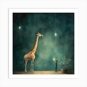 Giraffe 3 Art Print