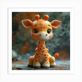 Giraffe 89 Art Print