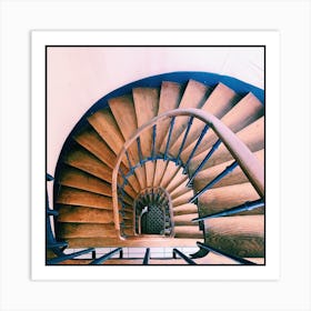 Escaliers Art Print