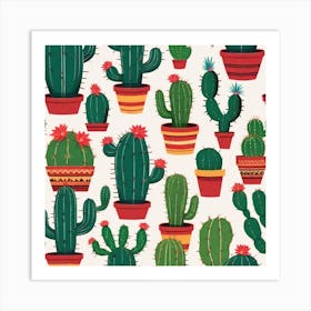 Mexican Cactus 57 Art Print