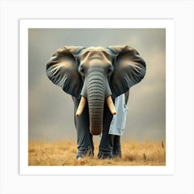 Asm Elephant Wearing Like A Doctor E19d07d9 8fe9 4486 A4b7 7559cba64f45 Art Print