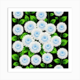 Chrysanthemums 23 Art Print