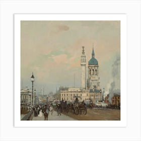 London - London Stock Videos & Royalty-Free Footage Art Print