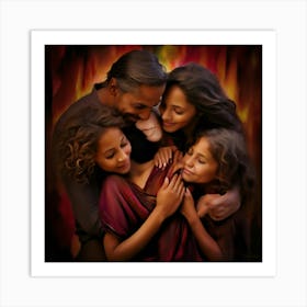 Family Of Faith Art Print