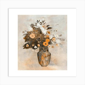 Flowers In A Vase 25 Art Print