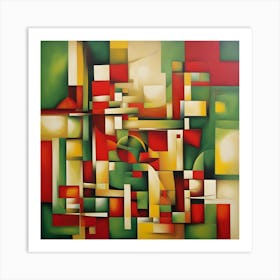 Abstract Painting 23 Art Print