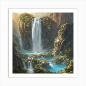 Waterfall Art Print