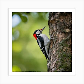 Woodpecker 2 Art Print