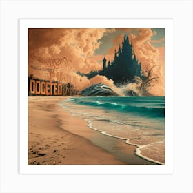 Sandcastle Art Print