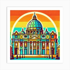 St. Peter’s Basilica 3 Art Print