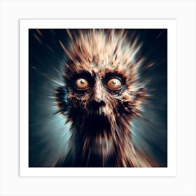 Horror Movie Poster 2 Art Print